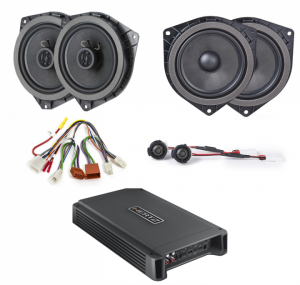 Pachet Sistem Audio Plug&Play Awave Dedicat Toyota + Amplificator
