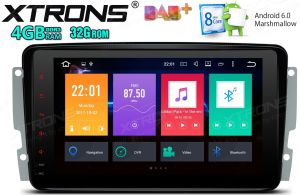 Xtrons Navigatie cu Android Dedicata Mercedes Viano / Vito / C Class / Vaneo / B Class / G Class / CLK
