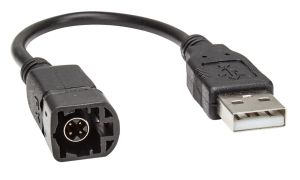 Adaptor USB Fakra cu 4 pini VW, Skoda, Seat